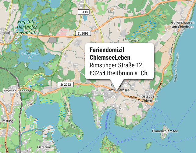 Feriendomizil ChiemseeLeben, Rimstinger Straße 12, 83254 Breitbrunn a. Ch.